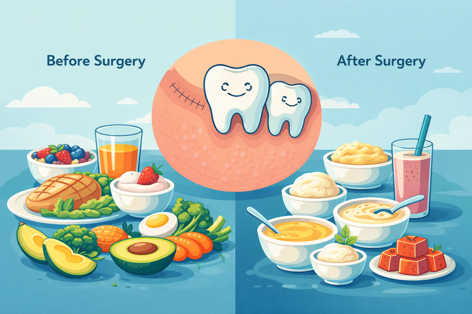 Safe Foods to Eat After Wisdom Tooth Removal Surgery