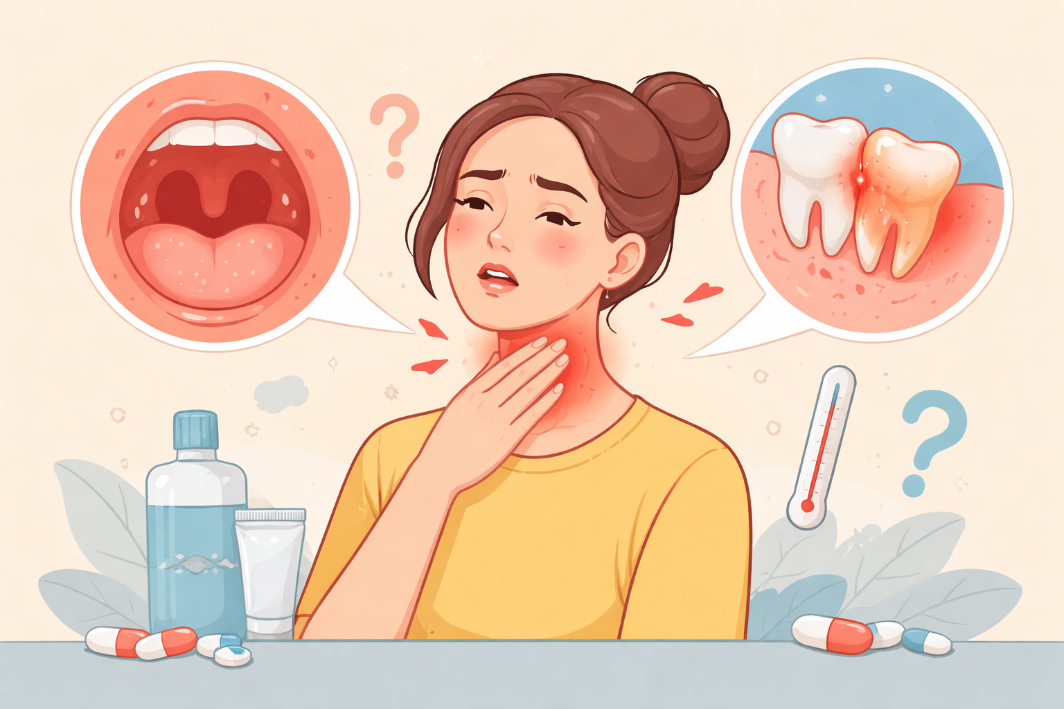 Featured image for Sore Throat and Wisdom Teeth: Is There a Link?