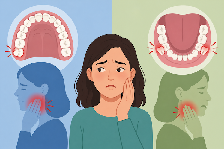 Featured image for Upper vs. Lower Wisdom Teeth: Why the Pain Feels Different