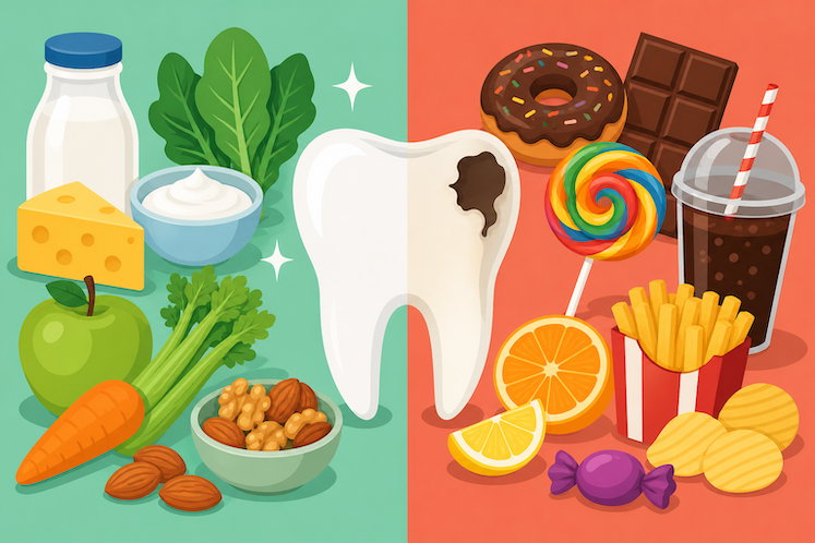 Featured image for Foods That Strengthen Teeth and What Harms Them