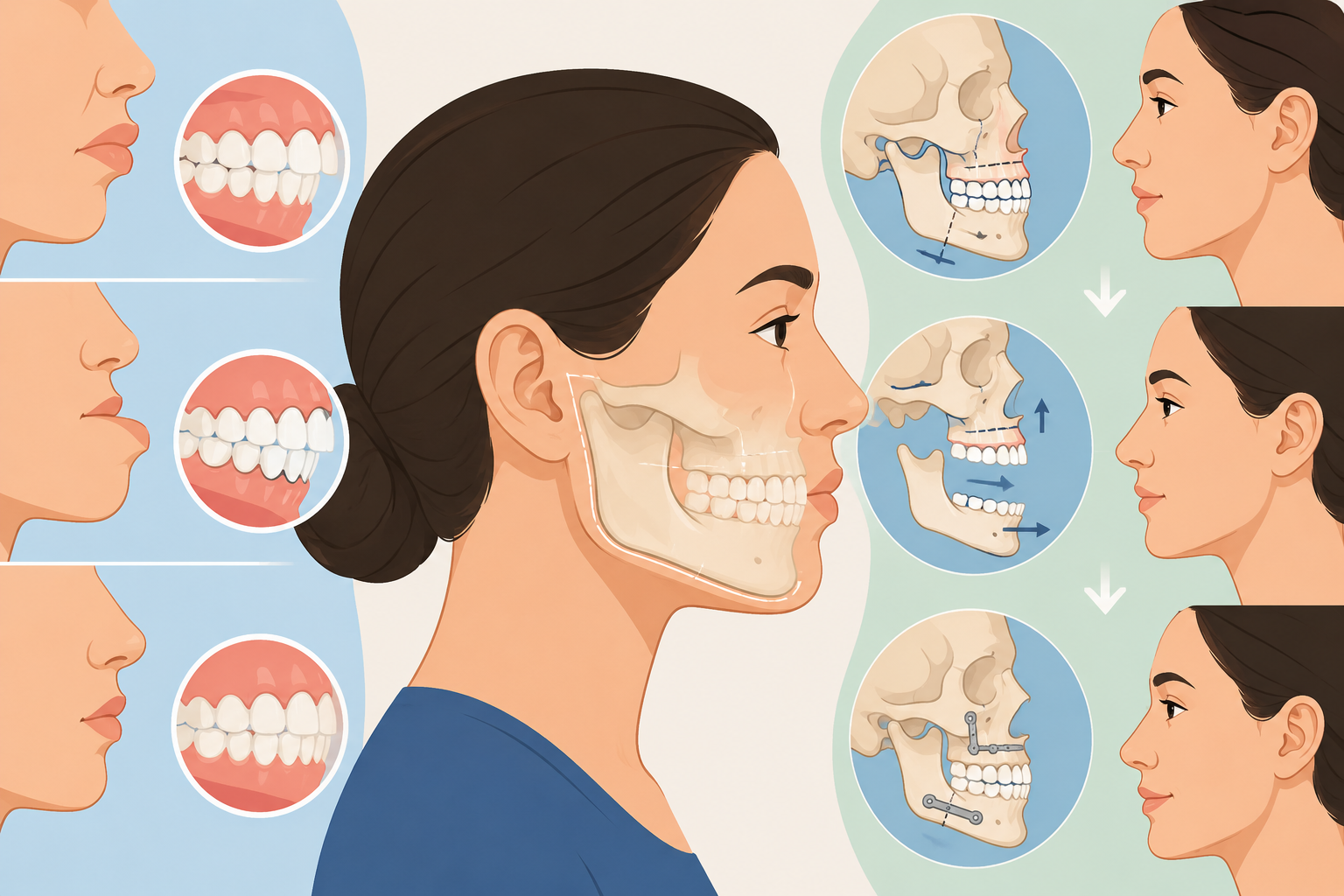 How Bite Correction Surgery Fixes Overbite, Underbite, and Jaw Alignment