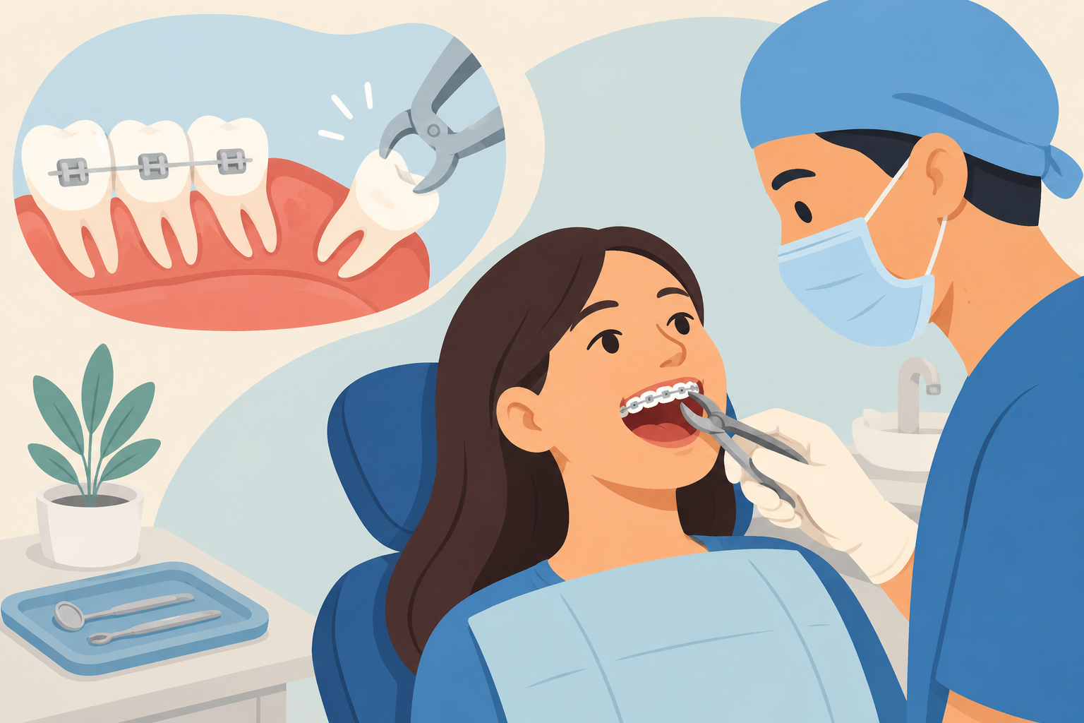 Getting Your Wisdom Teeth Removed With Braces: What to Expect