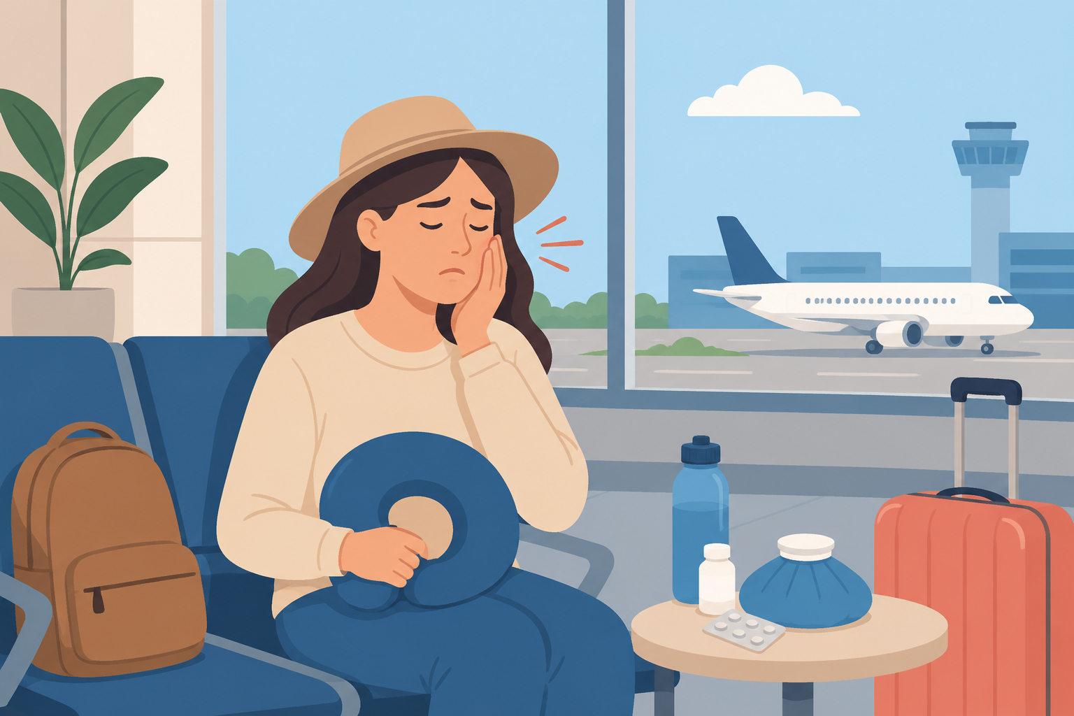 How to Travel Comfortably with Wisdom Tooth Pain